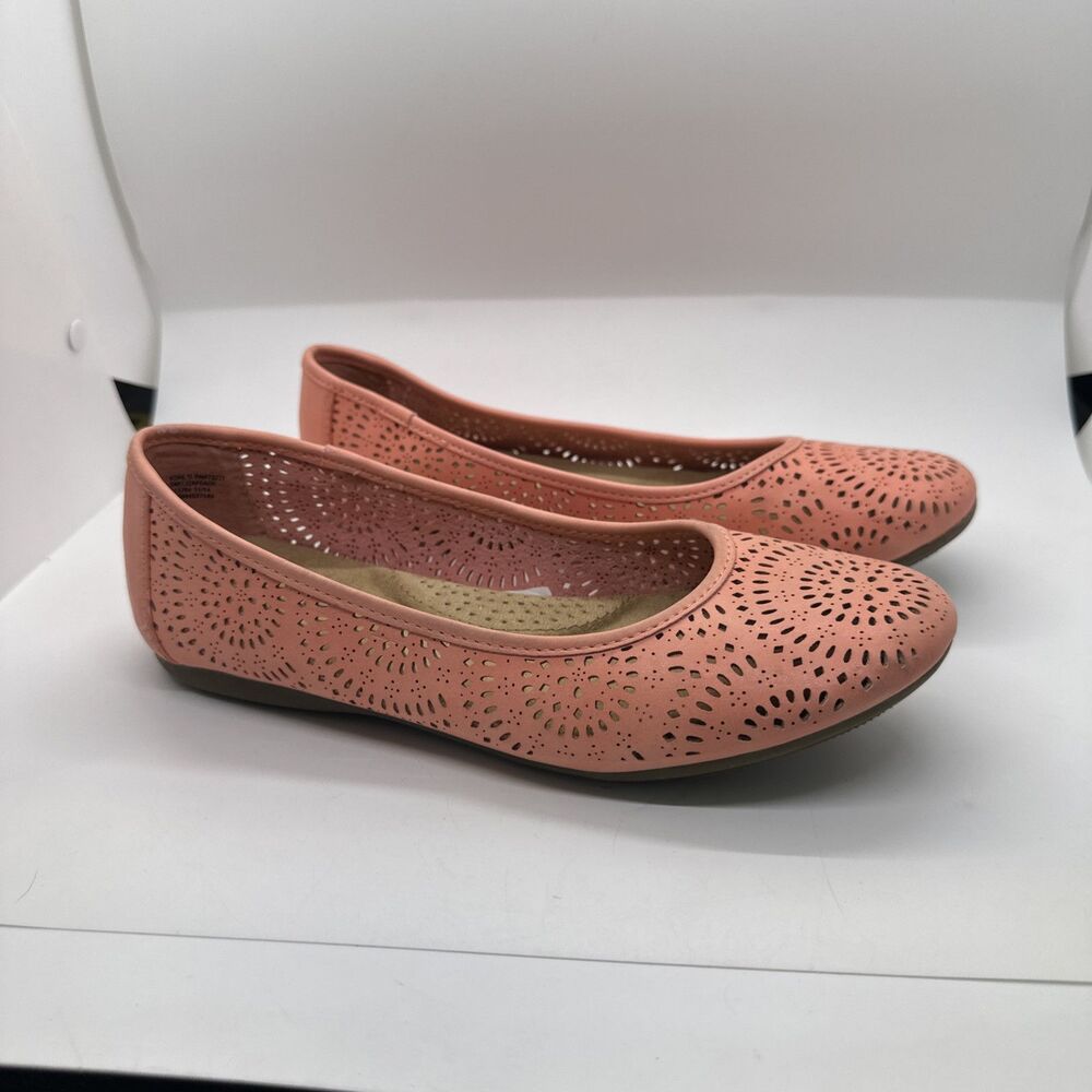Sonoma coral peach summer slip on Womens 6